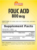 Sundance Folic Acid 800 Mcg 250 Vegetarian Tablets Essential Bvitamin Vegetarian Nongmo And Gluten Supplement