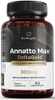 Sunergetic Premium Annatto Tocotrienol Supplement “ With Deltagold “ Tocotrienols Vitamin E 300 Mg “ Supports Liver Immune & Heart Health Delta + Gamma Tocotrienols (30 Liquid Capsules)