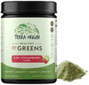 Terra Origin Healthy Greens Powder Blend Superfoods Probiotics Enzymes Spirulina For Immune & Digestive Gut Health Support Energy & Wellness Boost 30 Servings (Kiwi Strawberry)
