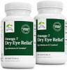 Terry Naturally Omega7 Dry Eye Relief Eye Health Supplement With Buckthorn Seed Oil Dietary Supplement To Aid Dry Eye Relief 60 Softgels 2 Pack