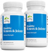 Terry Naturally Healthy Knees & Joints Dietary Supplement To Support Bone Health & Joint Flexibility Healthy Knee & Hip Aid With Calcium Fructoborate 60 Capsules 2 Pack