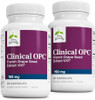 Terry Naturally Clinical Opc Cardiovascular Health & Focus Support Supplement Dietary Supplement With Grape Seed Extract & Sunflower Lecithin Immune Support Supplement 150 Mg 60 Softgels