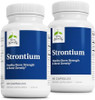 Terry Naturally Strontium Bone Health & Strength Support Supplement Supplement With Vegan Capsules With Strontium Citrate For Superior Absorption 60 Capsules (Pack Of 2)