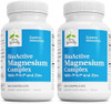 Terry Naturally Bioactive Magnesium Complex Bone & Heart Health Support Supplement With Vitamin B6 Zinc & Magnesium Pyridoxal5Phosphate Vegan Capsule Supplement 60 Capsules (Pack Of 2)