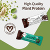 The Kitchen Queen Variety Pack Dark Protein Bars "Made For Nugo Nutrition " 12 Count “ Flavors: Pretzel Mint Chocolate Chip Mocha Peanut Butter Coconut Chocolate Chipor Almond “ Kosher Pareve Dairy Vegan Gluten "The Kitchen Queen" Packaging