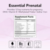 Theralogix Theranatal One Prenatal Vitamin 90Day Supply Prenatal Multivitamin With Dha Vitamin D3 Methylated Folate Iron & More To Support A Healthy Pregnancy Nsf 90 Softgels