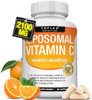 Toplux Liposomal Vitamin C 2100Mg High Absorption Fat Soluble Vit C Immune Support Collagen Booster Immunity Defense & Powerful Antioxidant Mct Oil & Sunflower Lecithin Acsorbic Acid Vegan Nongmo