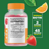 Vitaworks Lifeable Biotin Kids + Calcium With Vitamin D Kids Gummies Bundle Great Tasting Vitamin Supplement Gluten Gmo Chewable Gummy