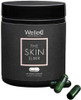 Welleco The Skin Elixir Greens Powder Capsules Plantbased Superfood Supplement With Zinc Turmeric & Antioxidants For Glowing Skin Collagen & Elasticity 60 Ct