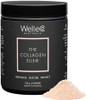 Welleco The Collagen Elixir Marine Collagen Peptides Powder With Hyaluronic Acid Vitamin C Digestive Enzymes & Silica For Skin Hair & Nails Unflavored 4.23 Oz