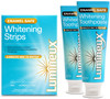 Lumineux Whitening Duo Set – Peroxide Free - Enamel Safe for Whiter Teeth – Includes 21 Whitening Treatments & 2 Pack Whitening Toothpaste, Fluoride Free & Dentist Formulated
