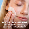 Skyn ICELAND Nordic Skin Resurfacing Facial Pads With AHA and BHA Exfoliating & Clarifying Peel Targets Fine Lines and Discoloration Without Irritation 60 Pads