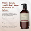 Theorie Embers and Berries Hand and Body Wash - Signature Fragrances Collection - Vegan Luxury Soap with Notes of Saffron Juniper Berry Black Violet & Vetiver Pump Bottle 400mL
