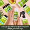 SAUCE BEAUTY Guacamole Hair Wax - Paraben & Sulfate Free Moisturizing Avocado Oil & Shea Butter Wax for Styling Flyaway & Brittle Hair (2 oz)