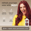 Sauce Beauty Glossy Color + Gloss + Repair Auburn Semi Permanent Hair Dye with Bond-Building and Color-Fade Protection Technology Adds Shine & Deep Moisture Lasts 4-8 Weeks Stops Fade