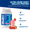 Evogen Isoject - Whey Protein Isolate | Ultra-Pure Whey Protein Powder with Ignitor Enzymes BCAAs and EAAs | Enhanced Absorption & Recovery | Strawberry Smoothie | 25 Servings