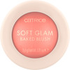 Catrice Soft Glam Baked Blush | Luminous Lightweight Powder for Buildable Color | Vegan & Cruelty Free (030 | Cheeky Coral)