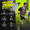 Fast&Up Reload Zero Electrolyte Tablets | Zero Sugar & Calories | Lemon & Lime Flavour | 25 Effervescent Tablets with Vitamin C & B12 | Instant Hydration & Energy