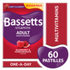 Bassetts Vitamins Adult Raspberry & Pomegranate Flavour Multivitamins 60 Gummy Pastilles