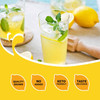 orgnisulmte Lemon Powder,Whole Lemon Juice Freeze Dried Powder Strong Lemony Flavor 8 Oz