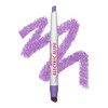 Lime Crime Electric Slide Eyeshadow & Brush Stick LOL (Metallic Lavender) - Lightweight 2-in-1 Eyeshadow Smudge Stick with Angled Brush for Long Lasting Bold Color - Vegan