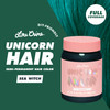 Lime Crime Unicorn Hair Dye Full Coverage Sea Witch (Rich Teal) - Vegan and Cruelty Free Semi-Permanent Hair Color Conditions & Moisturizes - Temporary Green Hair Dye With Sugary Citrus Vanilla Scent