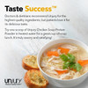 Unjury Whey Protein Powder | Chicken Soup Flavored High Protein Soup | 21g 100% Whey Isolate Protein Powder | Low Carb and Sugar Free | Gluten Free | Certified Kosher | 15 Servings