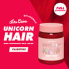 Lime Crime Unicorn Hair Dye Full Coverage Valentine (Crimson Red) - Vegan and Cruelty Free Semi-Permanent Hair Color Conditions & Moisturizes - Temporary Red Hair Dye With Sugary Citrus Vanilla Scent
