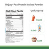 Unjury Planted Vegan Protein Powder | 20g Unflavored Pea Protein Powder | Low Sugar and Plant Based | Gluten and Dairy Free Pea Protein Isolate | Non-GMO | 20 Serving