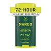 Mando Whole Body Deodorant For Men - Smooth Solid Stick - 72 Hour Odor Control - Aluminum Free Baking Soda Free Skin Safe - 2.6 Ounce (Mt Fuji)
