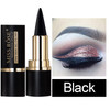 Miss Rose M Gel Eyeliner Black Eyeliner Pencils delineador de ojos contra el agua Easy to Use Eye Makeup for Women (Black)