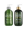 Roycederm Tea Tree Therapeutic Shampoo & Conditioner Set: Shampoo for Dry Scalp Dandruff - Hydrating Conditioner for Itchy Flaky Scalp