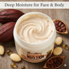 Queen Helene Cocoa Butter Face & Body Cream – Extra Rich Moisturizing Formula for Dry Skin | Softens Smooths & Restores Radiance | 4.8 oz Jar