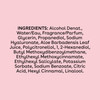 eos Cashmere Body Mist Jasmine Peach Body Spray for Women Hair Mist Floral Perfume Moisturizing Hyaluronic Acid Glycerin Vegan Cruelty-free 6 fl oz