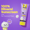 SunScoop Kids 100% Mineral Sunscreen Lotion SPF 30+ PA++++ Broad Spectrum  For 1+ Years  Paediatrician Recommended  Prevents Tanning and  Sunburn  Sweat and  Water Resistant  for Sensitive Skin (75 gm)