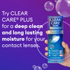 Clear Care Plus Cleaning & Disinfecting Contact Lens Solution with Lens Case, Clear, 12 Fl Oz