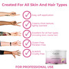Cirepil  Escential Rose  Hard Wax Tin  Creamy Stripless Wax for Sensitive Areas  Effective on Short and  Shaved Hair  Professional Body and  Bikini Depilatory Refill