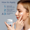 Plexaderm Daily Face Moisturizer - Hyaluronic Acid for Deep Hydration - For All Skin Types Fragrance-Free 1 fl oz