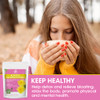 iMATCHME Organic Roasted Dandelion Root Tea with Milk Thistle and Peppermint - Herbal Tea for Cleanse and Digest, 40 bags