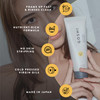 GOSHI Super Vitamin Face Wash for All Skin Types 4 oz - Infused with Vitamin E Cold-Pressed Sesame Oil Macadamia and More Plant Extracts - Made in Japan