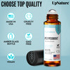 UpNature Peppermint Essential Oil Roll On - 0.33 Fl Oz