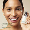 Kat Burki 8% Stabilized Vitamin C Eye Cream with Caffeine Dark Circle Reducing & Depuffing Eye Area Treatment 0.5 Fl Oz