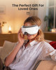 RENPHO Eye Massager with Heat, Mothers Day Birthday Gifts for Mom Women Men Her, FSA Eligible HSA Eye Mask for Migraine Relief,Sleep Mask for Dry Eyes Relax, Reduce Strain for Men Dad Eyeris 1  A white  Core