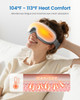RENPHO Eye Massager with Heat, Mothers Day Birthday Gifts for Mom Women Men Her, FSA Eligible HSA Eye Mask for Migraine Relief,Sleep Mask for Dry Eyes Relax, Reduce Strain for Men Dad Eyeris 1  A white  Core