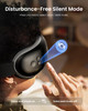 RENPHO Eye Massager with Heat, Mothers Day Birthday Gifts for Mom Women Men Her, FSA Eligible HSA Eye Mask for Migraine Relief, Headache Massager for Dry Eyes Relax Reduce Strain Eyeris 1 - F-black-shiny - Core