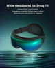 RENPHO Eye Massager with Heat Birthday Gifts for Women Men Her Eyeris 1 Heated Sleep Mask Eye Care Headache Massager for Migraines with Bluetooth Music  Green  Core