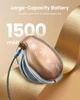 RENPHO Eye Massager with Heat, Mothers Day Birthday Gifts for Mom Women Men Her, Eye Mask for Migraine,Sleep Mask for Dry Eyes Relax, Reduce Strain for Men Dad Eyeris 1 - H-q-xmas Gold - Core