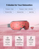RENPHO Eye Massager with Heat, Mothers Day Birthday Gifts for Mom Women Men Her, Eye Mask for Migraine,Sleep Mask for Dry Eyes Relax, Reduce Strain for Men Dad Eyeris 1 - Red - Core
