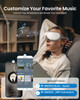 RENPHO Eye Massager with Heat Mothers Day Birthday Gifts for Mom Women Men Her FSA Eligible HSA Eye Mask App Control for Migraine Sleep Mask for Dry Eyes Relax for Men Dad Eyeris 1  White  APP Control