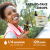 NUTRAHARMONY Vitamin D3 K2 USDA Organic Drops - Vitamin D3 10000 IU & K2 as MK-7 120mcg - Immune & Mood Support, Bone & Teeth Health - Sugar-Free Orange Flavor - Liquid Supplement - Made in USA - 4 FL OZ